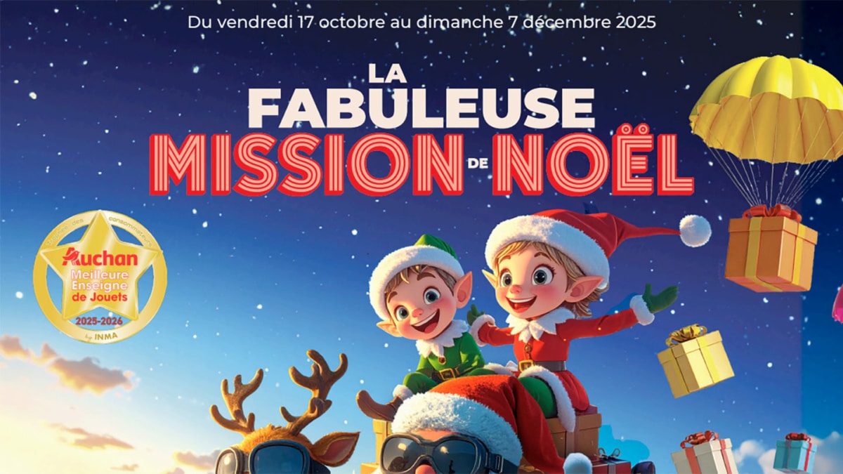 Catalogue Auchan Noël 2025 à consulter en ligne et Promos