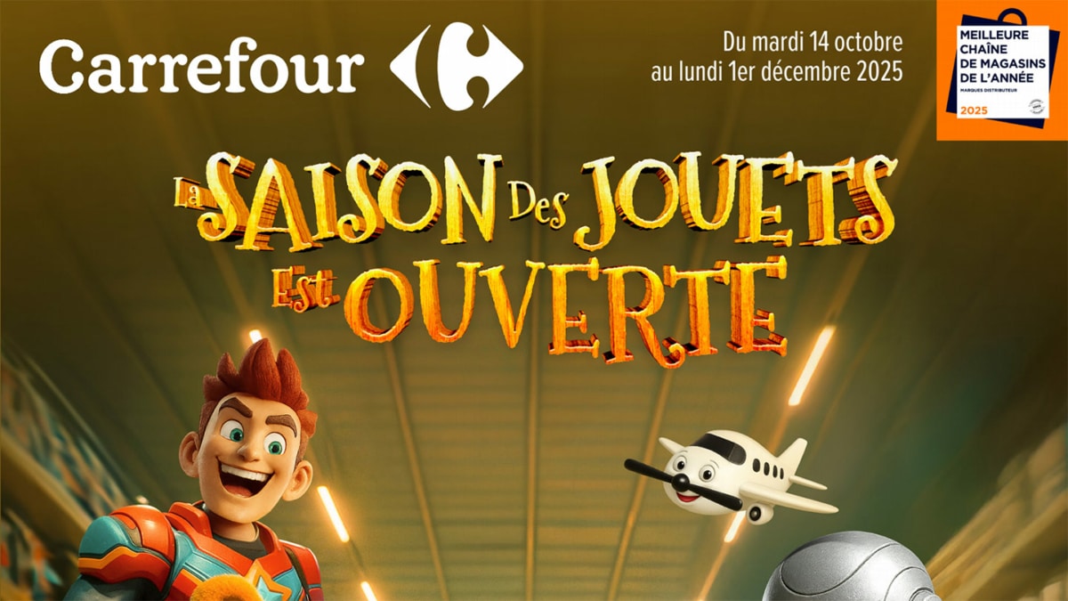 Catalogue jouets de Noël Carrefour 2025 à consulter en ligne