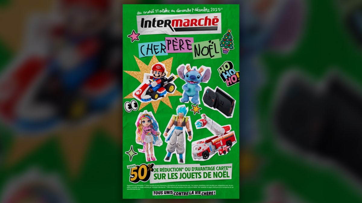 Catalogue jouets de Noël Intermarché : Promos jusqu’à -50%
