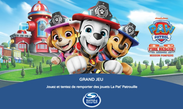 Jeu La Grande Récré : Jouets Pat’Patrouille à gagner