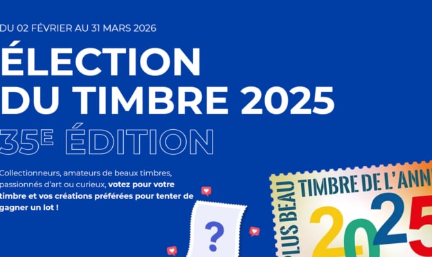 Jeu Élection du Timbre 2025 La Poste