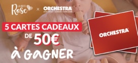 Jeu La Boîte Rose : 5 cartes cadeaux Orchestra de 50€ à gagner