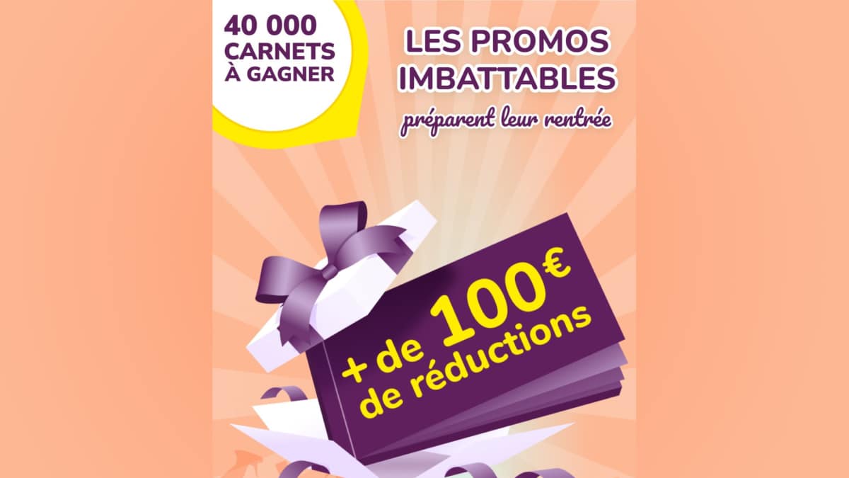 Jeu La Belle Adresse : 100’000 carnets avec + de 100€ de réductions