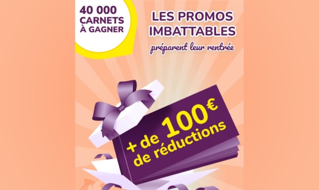 Jeu La Belle Adresse : 100’000 carnets avec + de 100€ de réductions