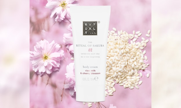 Échantillons gratuits de crème corps The Ritual of Sakura
