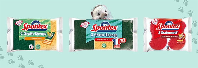 Tentez de tester gratuitement 7 éponges Spontex avec Sampleo