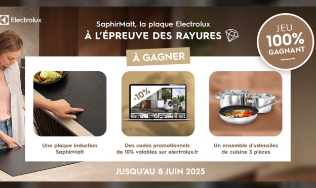 Jeu 100% gagnant autour du nouveau bijou tech d’Electrolux