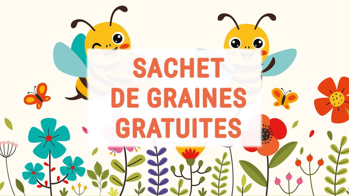 Sachets gratuits de graines nectarifères (Agir pour l’environnement)