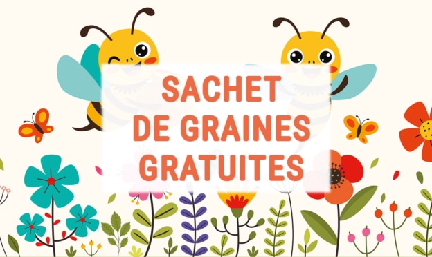 Sachets gratuits de graines nectarifères (Agir pour l’environnement)