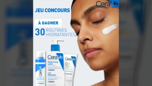 Jeu CeraVe : 30 routines de 3 soins hydratants à gagner