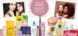 14 lots de soins élus aux Grands Prix Avantages Beauté à gagner
