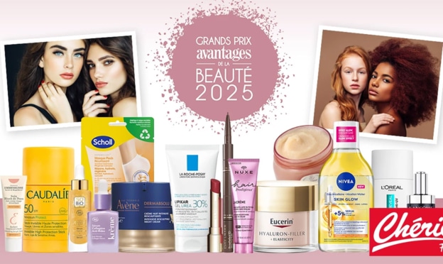 14 lots de soins élus aux Grands Prix Avantages Beauté à gagner