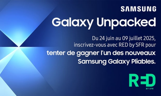 Jeu Samsung x RED by SFR : Galaxy Z pliables à gagner