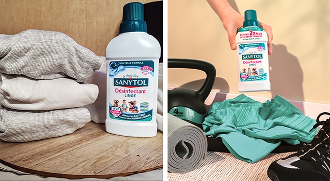 tester gratuitement le désinfectant linge de Sanytol avec Sampleo
