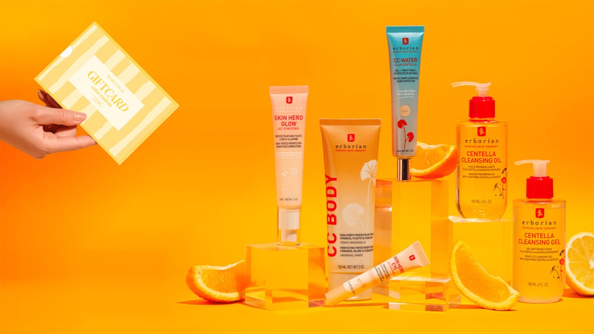 Jeu Erborian : Routine beauté + carte cadeau Mimitika à gagner