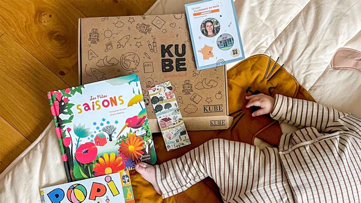 Jeu Kube Jeunesse : Box de livres pour enfants à gagner