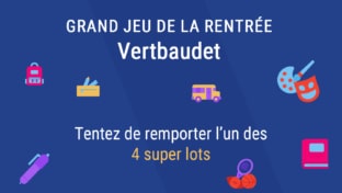 Jeu Rentrée Vertbaudet : 1 séjour et 3 super lots à gagner