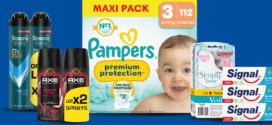 Promo Carrefour : 70% d’économies sur une sélection (dont Pampers)
