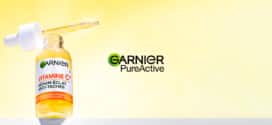 Test Garnier : 65 sérums Éclat Anti-taches Vitamine C+ gratuits