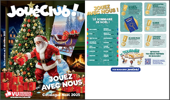 Catalogue de Noël des magasins Joué Club
