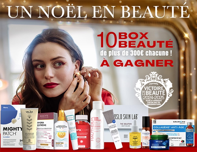 Grand jeu du palmarès des Victoires de la Beauté "Un Noël en beauté"