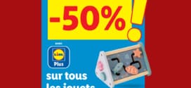 Lidl Plus : -50% sur tous les jouets pendant une journée