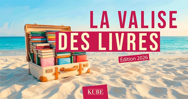 Cadeaux au jeu la Valise des livres de Kube