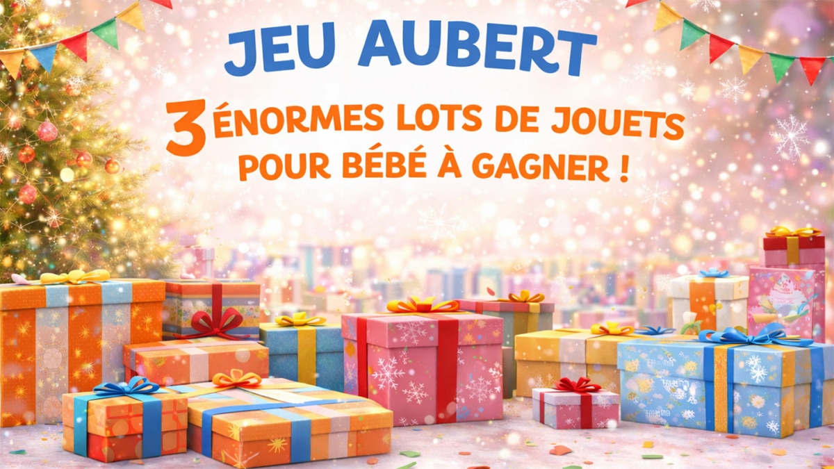 Jeu Aubert : 3 énormes lots de jouets pour bébé à gagner