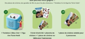 Jeu Tonies : Toniebox et 100 lots de cadeaux Heidi à gagner