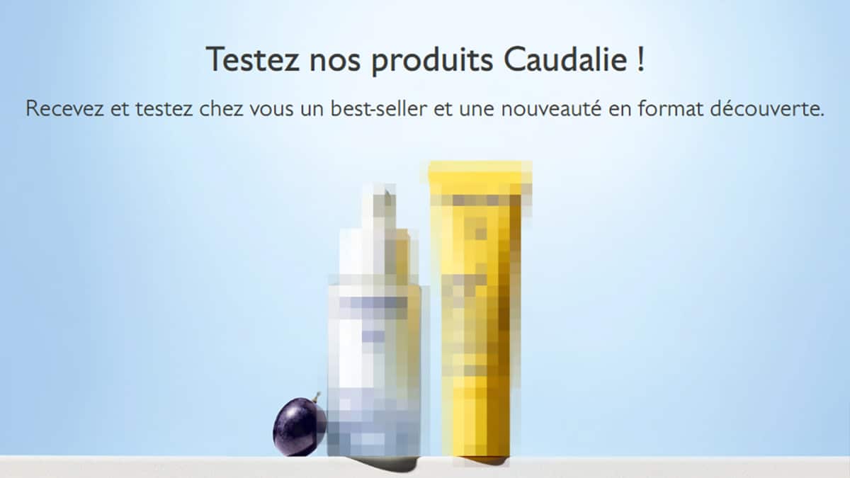 Test Caudalie : 2&rsquo;653 duos Vinoperfect & Vinosun gratuits
