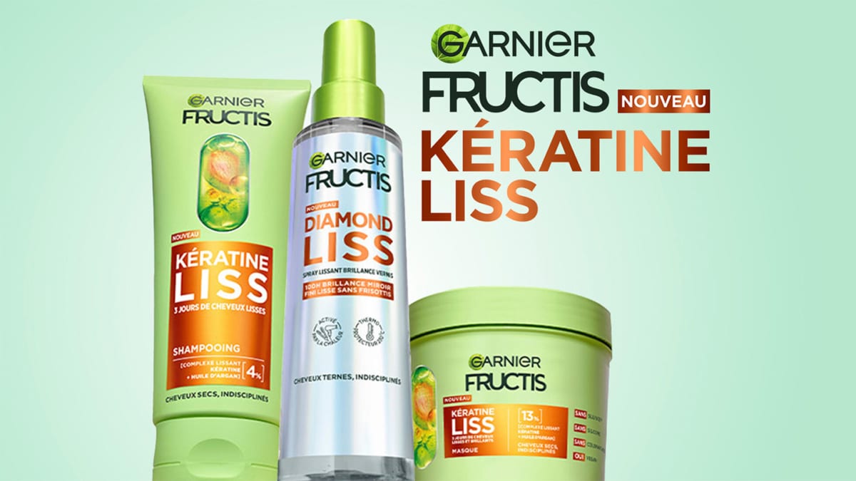 Test Garnier Fructis Kératine Liss : 800 routines gratuites
