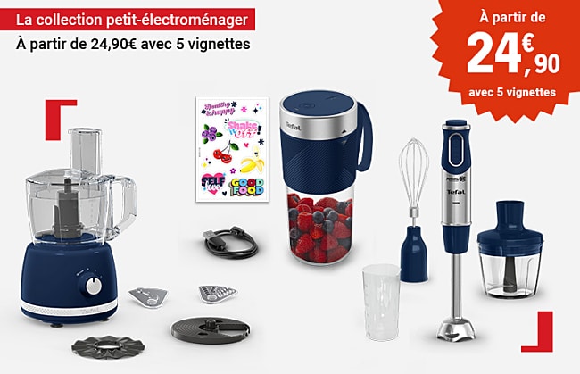 Du petit électroménager à moindres frais avec l'op Tefal x Leclerc
