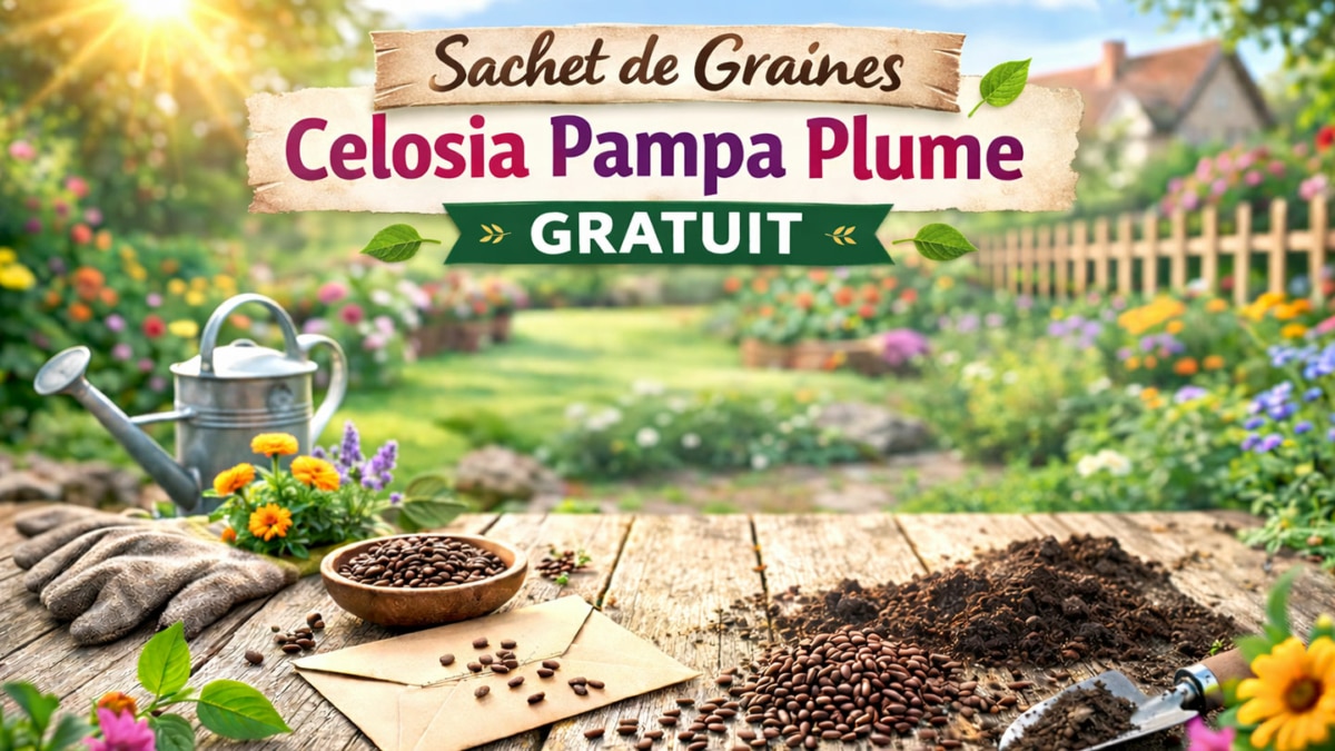 Kokopelli : Sachets de graines Celosia Pampa Plume gratuits