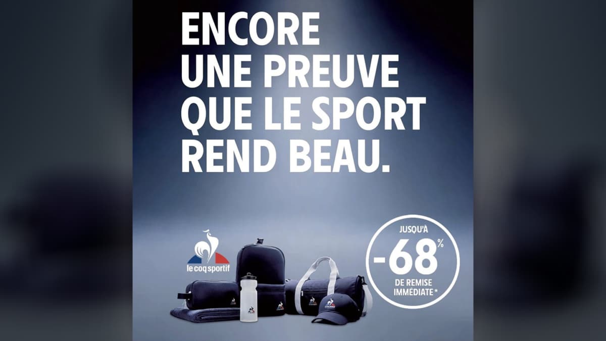 Vignette Intermarché Le Coq Sportif : Jusqu’à 68% de remise