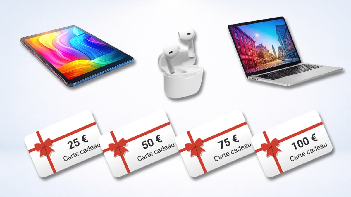 Jeu Nordnet : Cadeaux high-tech et cartes cadeaux à gagner