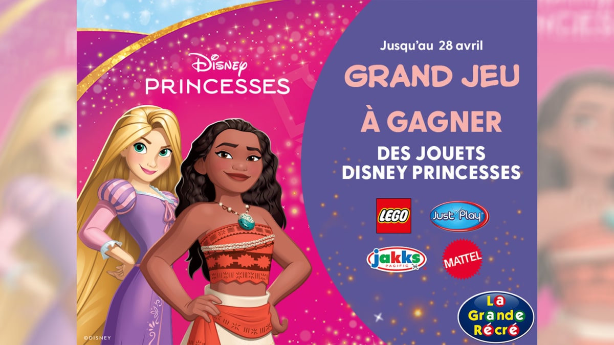 Jeu La Grande Récré : Jouets Disney Princesses à gagner