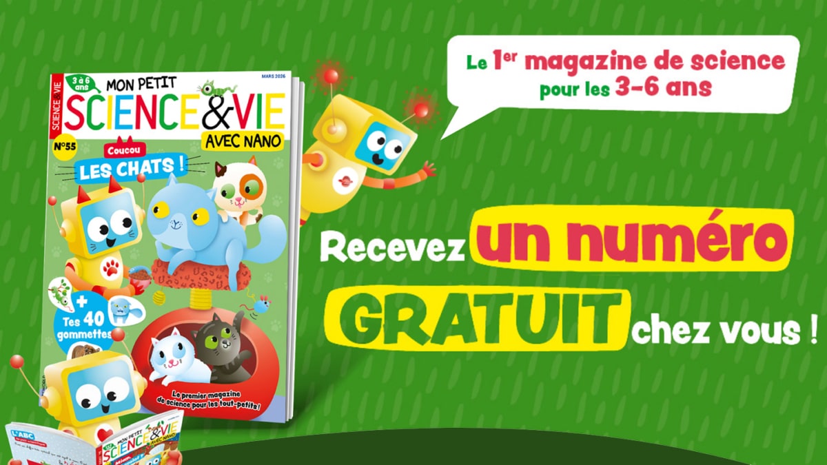 Mon Petit Science & Vie gratuit : Recevez un magazine offert chez vous