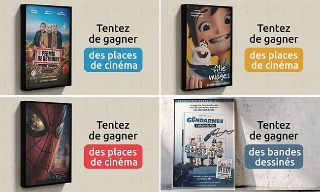 gagnez des cadeaux en participant aux jeux-concours de Carrefour Savoirs