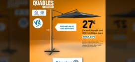 Leclerc : Parasol déporté Beaux Jours à seulement 27€