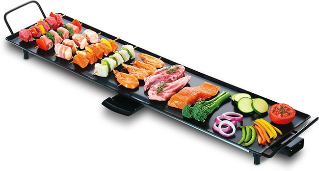 Une plancha de table xxl de 87 cm chez Leclerc