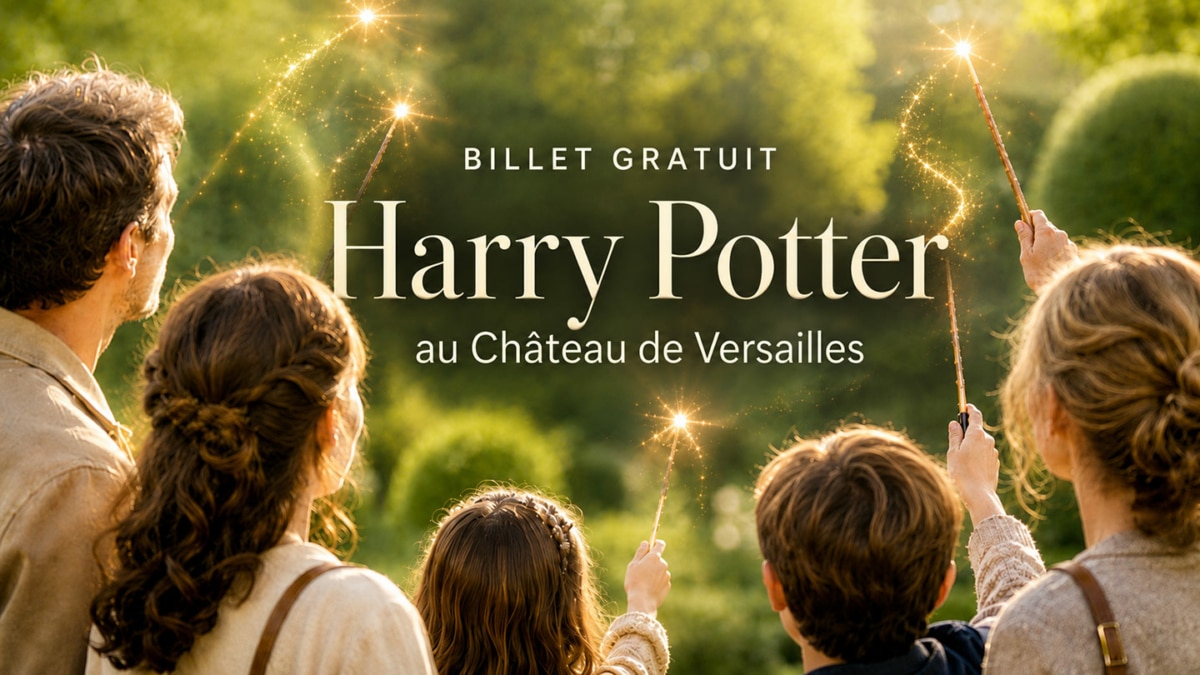 Harry Potter au Château de Versailles : Billets gratuits disponibles dès le 3 juin