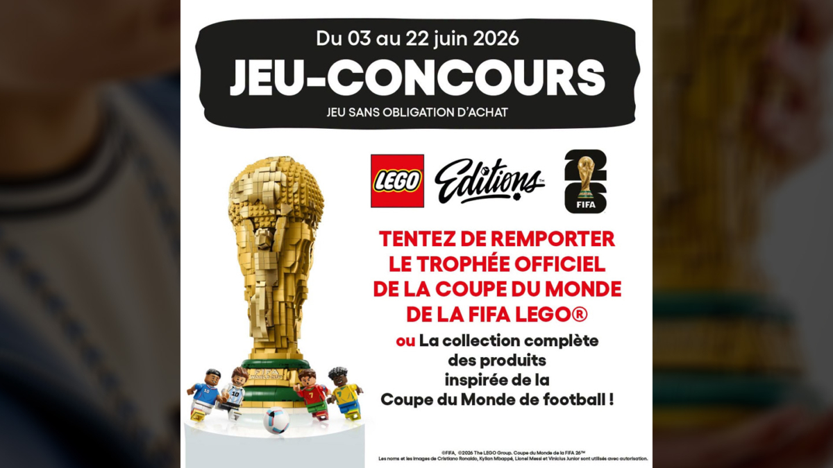 Jeu King Jouet : 10 lots LEGO « Coupe du Monde » à gagner