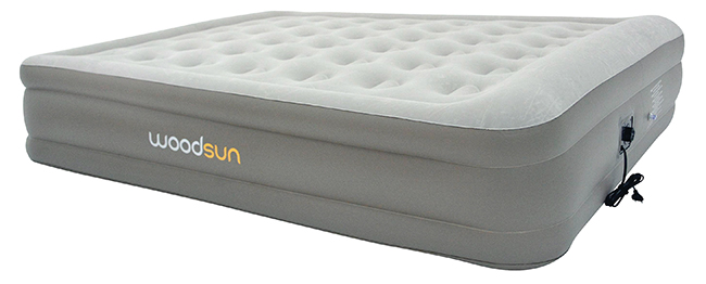 Matelas gonflable 2 places Woodsun Leclerc à 25€