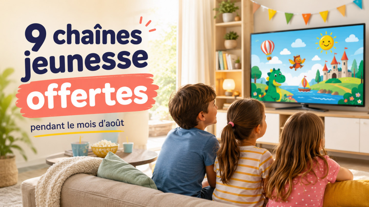Bouygues Telecom : Bouquet TV Bbox Jeunesse gratuit tout le mois d&rsquo;août