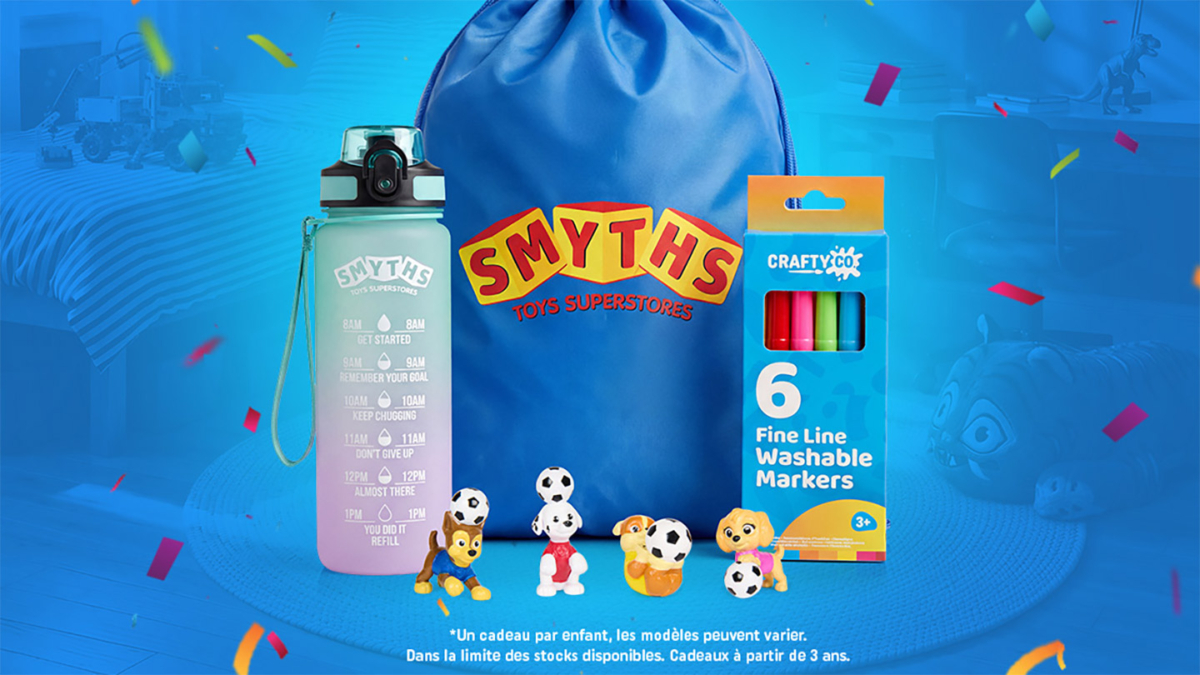 Smyths Toys : Cadeaux gratuits et animations le 26 septembre pour fêter la sortie du catalogue de Noël