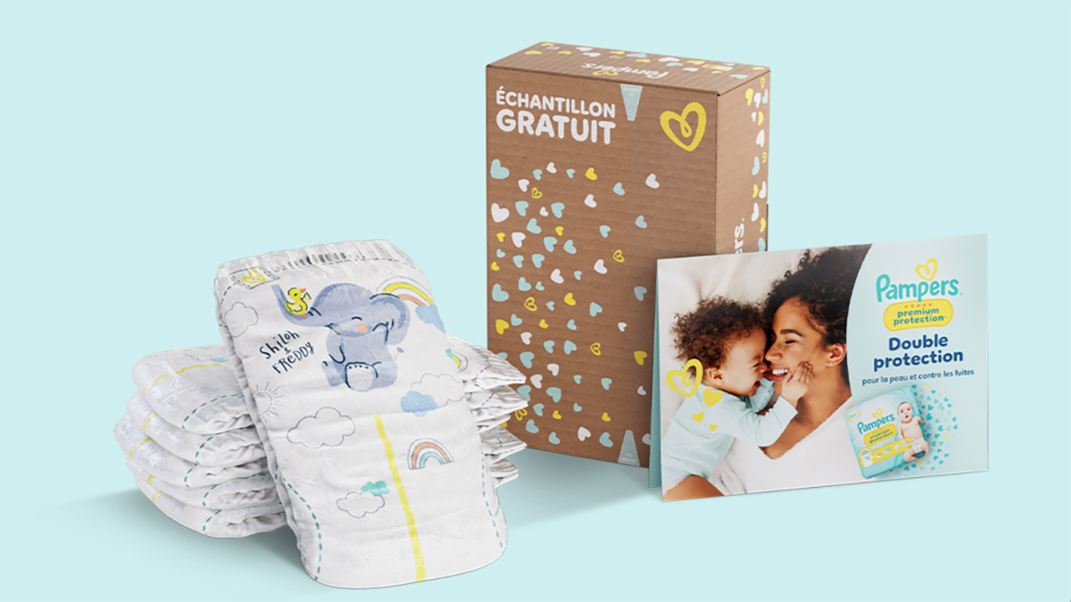Échantillons gratuits Pampers Harmonie : 6 couches offertes