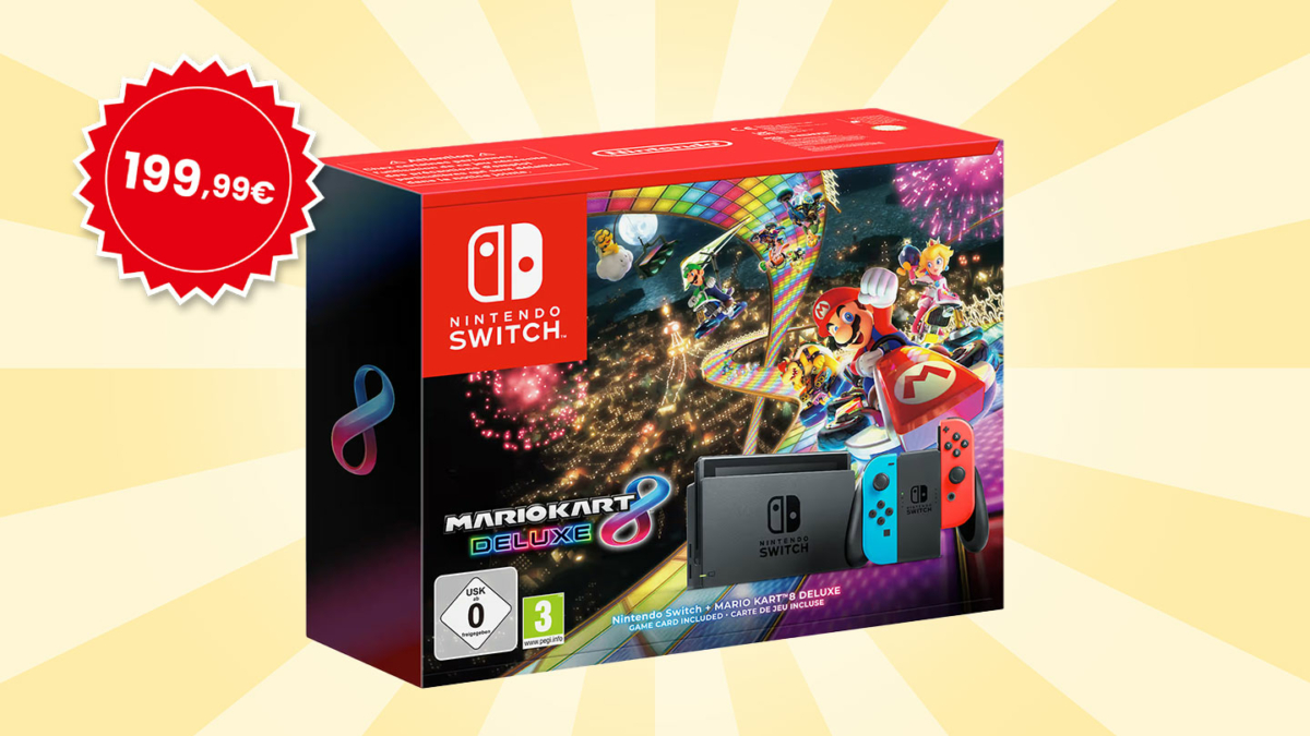 Pack Switch + Mario Kart à 199,99€ : l&rsquo;offre imbattable sur le store officiel de Nintendo