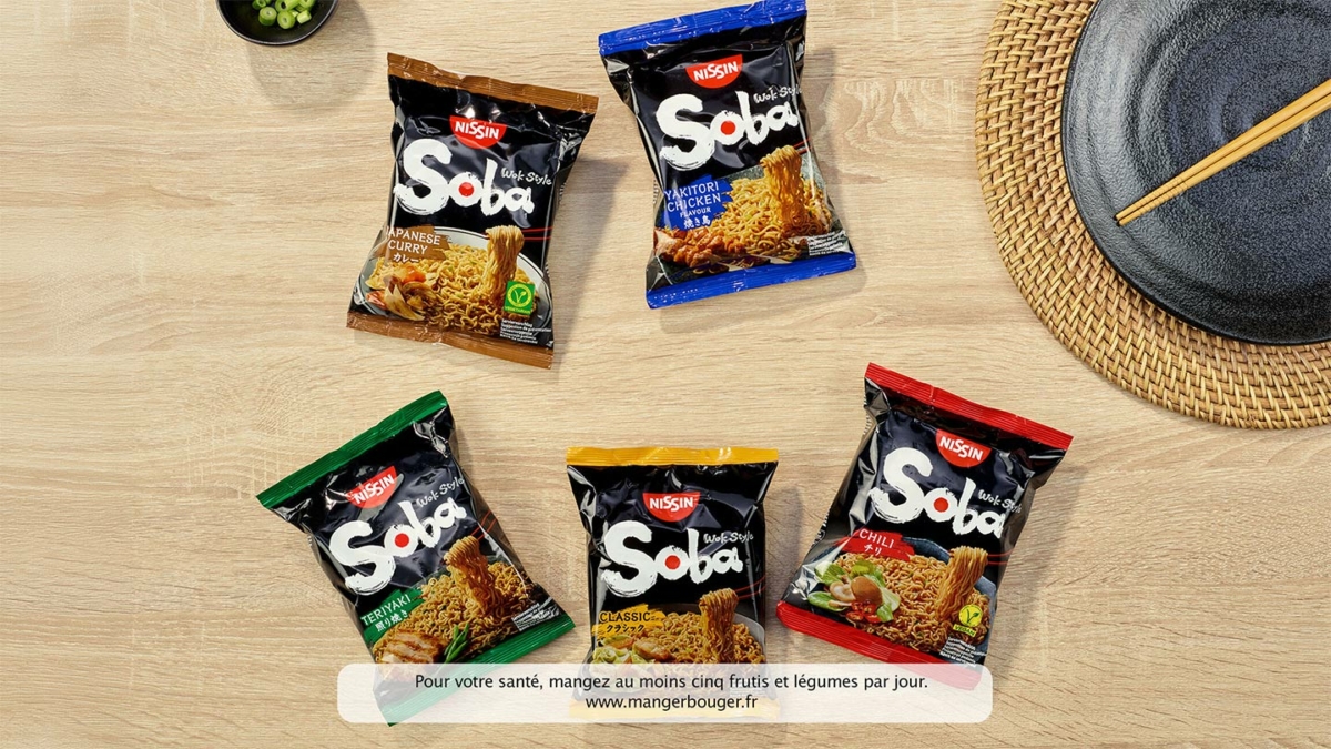 Test Nissin Soba : 1&rsquo;000 kits de 6 sachets gratuits