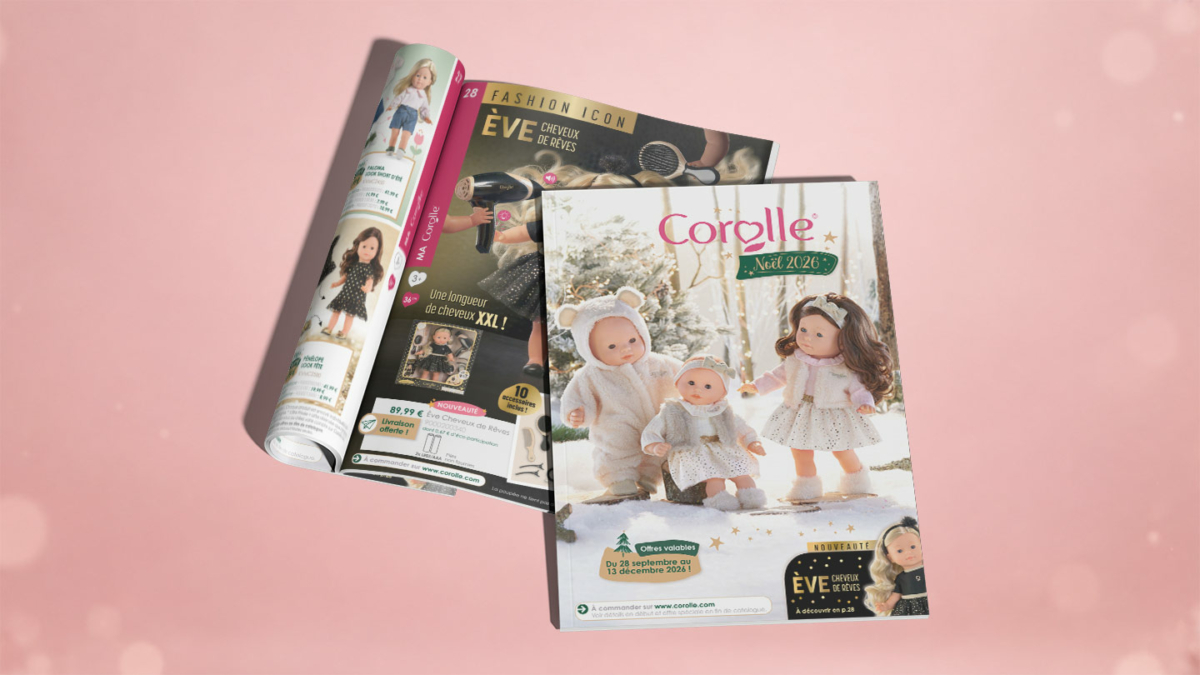 Catalogue Corolle Noël 2026 : Recevez-le gratuitement chez vous