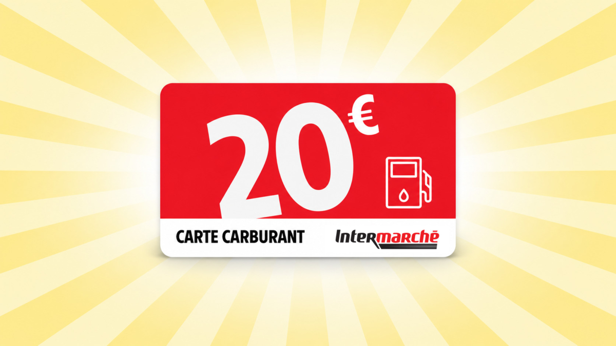 Intermarché lance un jeu gratuit avec 100&rsquo;000 cartes carburant de 20 € à gagner